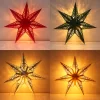 Christmas Ornaments Hollow Star Hanging Pendants Christmas Decoration 2023 for Home Navidad Natal Noel Gifts New Year 2024