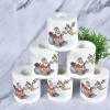 Christmas Pattern Series Roll Paper Christmas Decorations Prints Cute Toilet Paper Christmas Decorations For Home