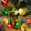 Christmas Tree Decoration Lights Strings Merry Christmas for Home Christmas Ornaments Xmas Gifts Navidad 2024 New Year Decor
