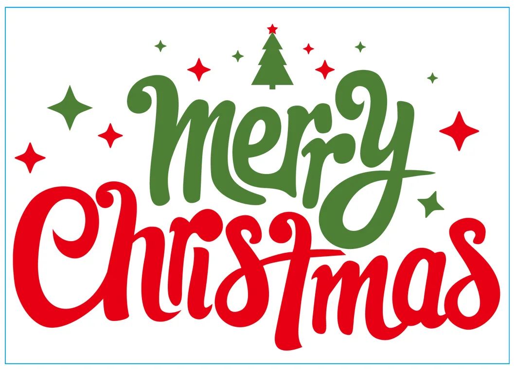 Merry Christmas Balloons DIY Stickers Transparent Bubble BOBO Ball Ballons Sticker For Xmas Party Decorations Christmas Decors - Image 5