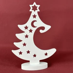 DIY Christmas Silicone Mold Crystal Epoxy Resin Mold Christmas Tree Star Pendant Decoration Silicone Resin Mold
